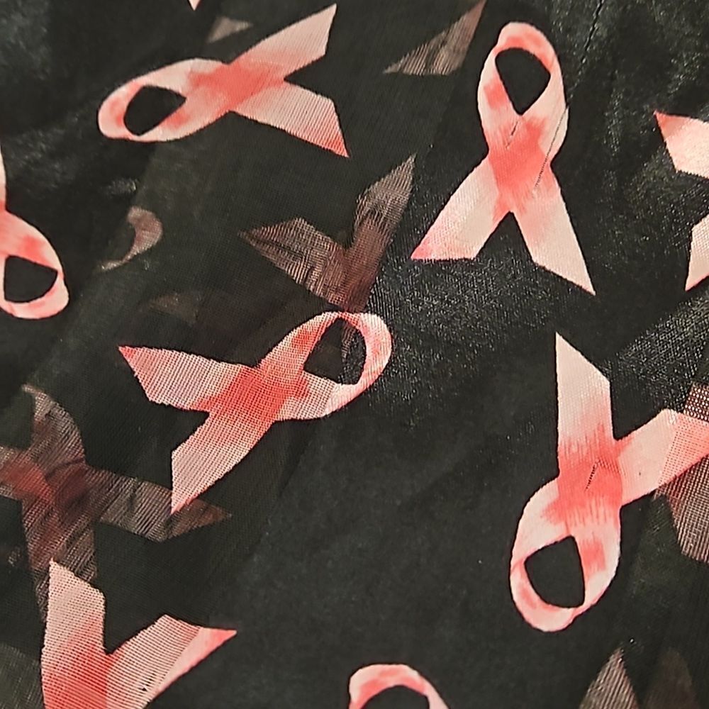 Breast Cancer Awareness Scarf - Picture 5 of 5